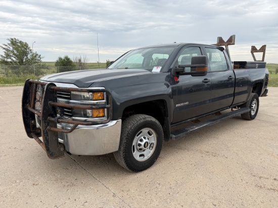 2018 CHEVROLET SILVERADO 2500HD 4X4 CREW CAB PICKUP TRUCK