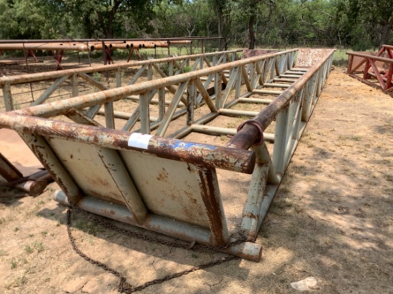 48 x 6 x 3 Skidded Pipe Tub