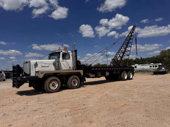 2007 Western Star 6900 XD Twin Steer Winch Truck / Gin Truck