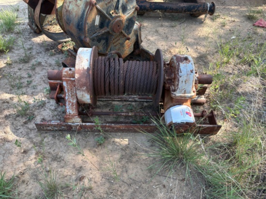 Tulsa 20K lbs mechanical winch