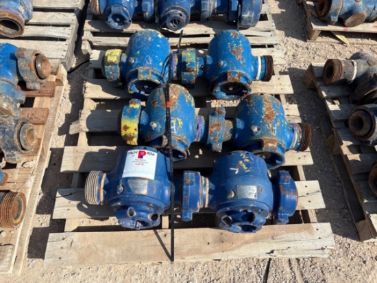 (6x$) 3 1502 plug valves