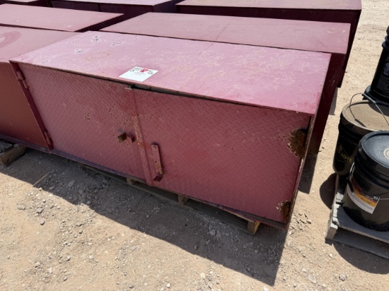 (2) 5L x 2W x 2H STEEL 2-DOOR TOOL BOXES