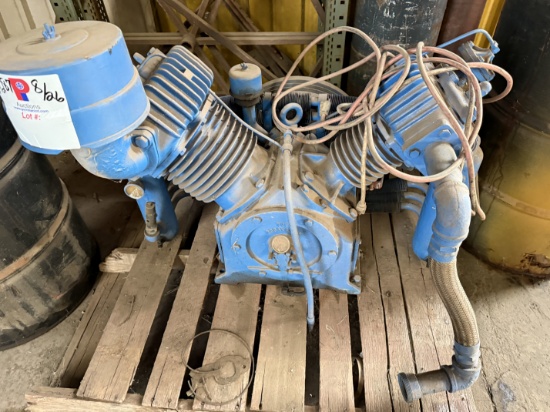 GARDNER DENVER RECIPROCATING PISTON AIR COMPRESSOR PUMP
