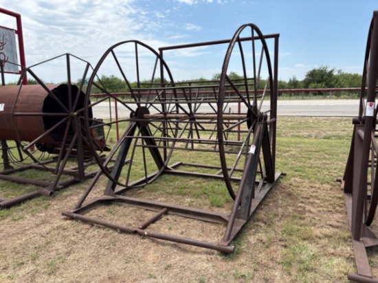 6W x 2DEEP cable spool, skidded