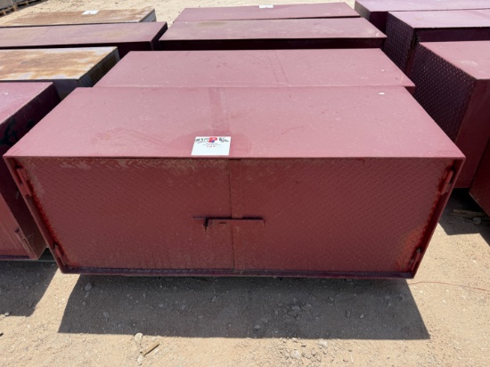 (2) 5L x 2W x 2H STEEL 2-DOOR TOOL BOXES