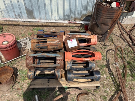 Pallet of (22) assorted size pipe stabilizers