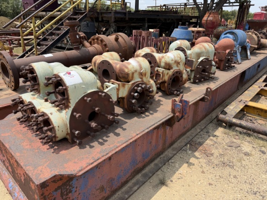 (5) Duplex pump fluid ends