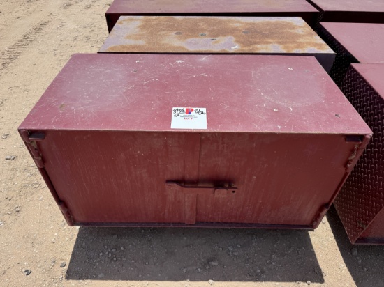 (2) 4L x 2W x 2H STEEL 2-DOOR TOOL BOXES