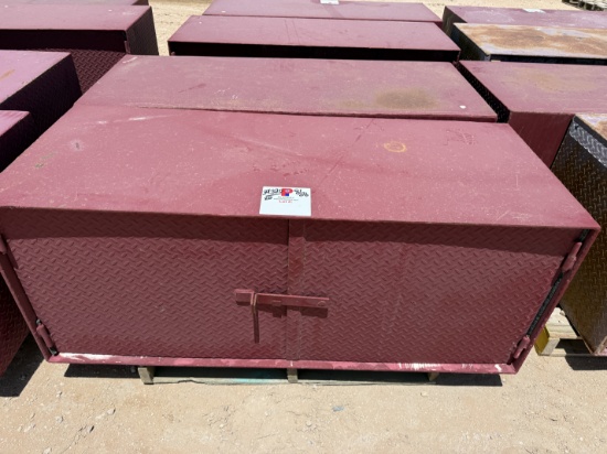 (2) 5L x 2W x 2H STEEL 2-DOOR TOOL BOXES