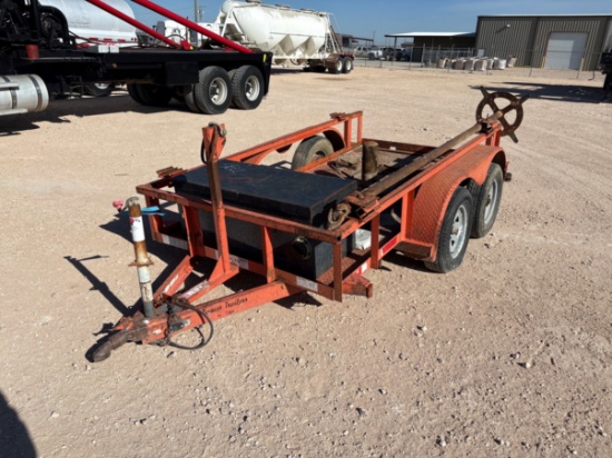 2008 TMP 10 X 5 T/A BUMPER PULL BOP TRAILER