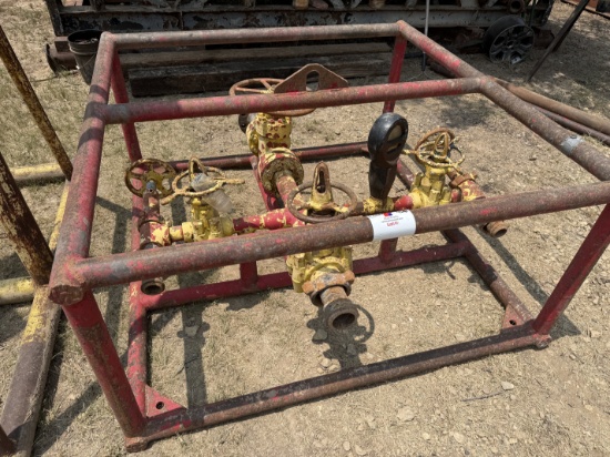 (4) 3K WP GATE VALVE & CHOKE MANIFOLD