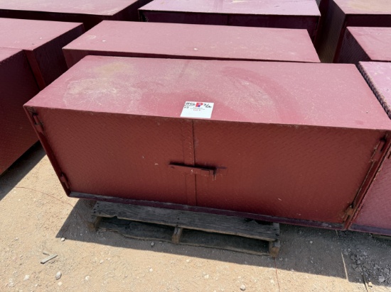 (2) 5L x 2W x 2H STEEL 2-DOOR TOOL BOXES