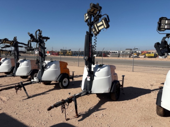 2017 GENERAC MOBILE PRODUCTS MLT6SMDS 6KW S/A BUMPER PULL LIGHT TOWER