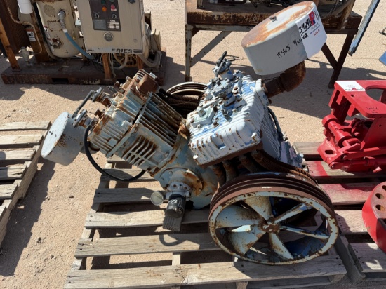 (2 X $) QUINCY MODEL 350, 38-CFM / 175-PSI INDUSTRIAL AIR COMPRESSORS