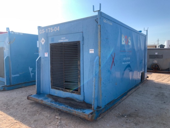 22L x 8W x 9T Skidded Generator House