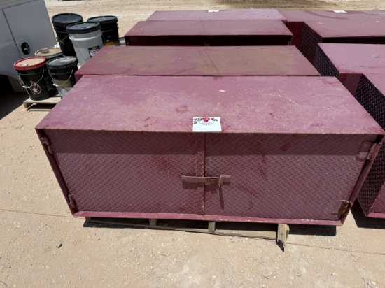 (2) 5L x 2W x 2H STEEL 2-DOOR TOOL BOXES