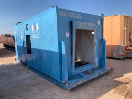22 L x 8 W x 9 T Skidded Generator House