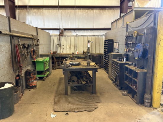 Contents of shop tool bay