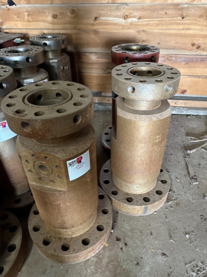 (5 x $) UNUSED 11" x 7-1/16" X 2-1/16" 5M TUBING HEAD SPOOLS