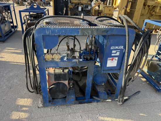 3K WP 1-BOTTLE NITROGEN BOP BACKUP / TEST SKID P/B 2-CYL DIESEL ENGINE