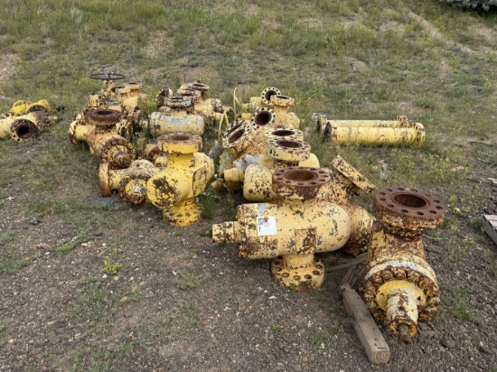 LOT OF (23) 7-1/16 5M & (6) 5-1/16 5M MANUAL GATE VALVES