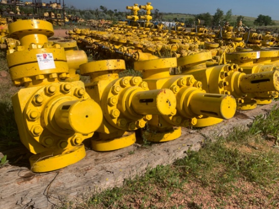 (4x$) 7-1/16 10k Hydraulic Frac Valves