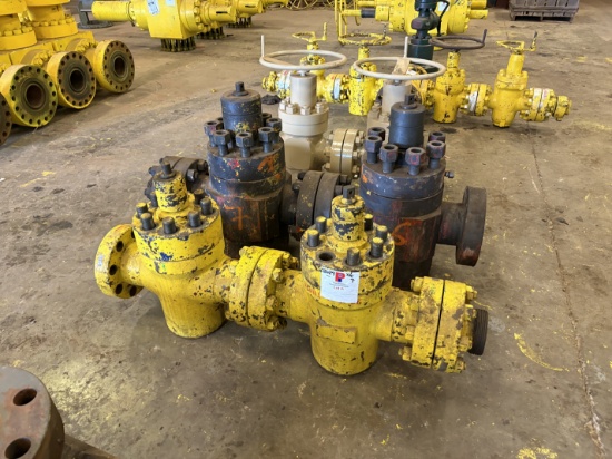 (6x$) (4) 4-1/16 5k & (2) 4-1/16 15k gate valves