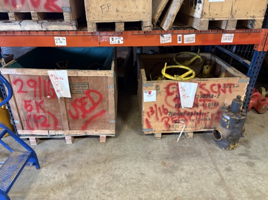 (7) 2-9/16 5k & (5) 1-13/16 gate valves