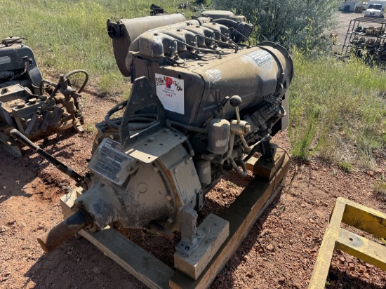 DEUTZ D914L04 78-HP DIESEL ENGINE W/ TWIN DISC PTO CLUTCH