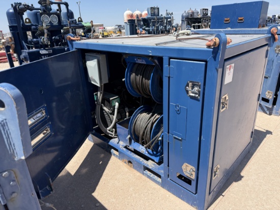 SELF CONTAINED 20K WP GREASE INJECTION UNIT COMBO P/B 8.4-KW ISUZU DIESEL GENERATOR