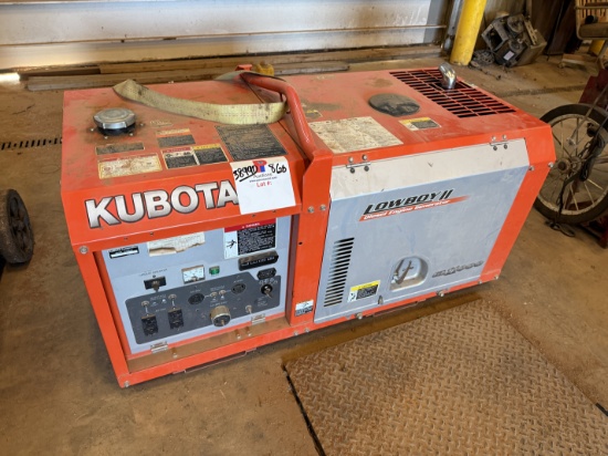 Kubota Lowboy Ii 10-Kw Portable Diesel Generator