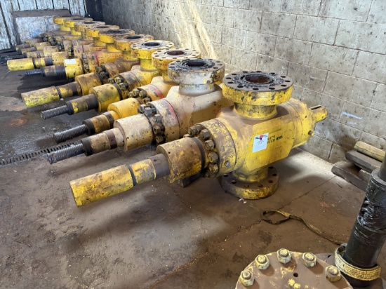 (5x$) 7-1/16 10k frac valves