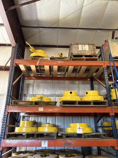(6 pallets) w/ assorted 13-5/8 blind & test flanges