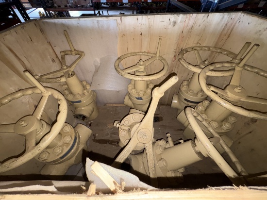 (7) 2-9/16 8RD 5k & (1) 4-1/16 5k gate valves