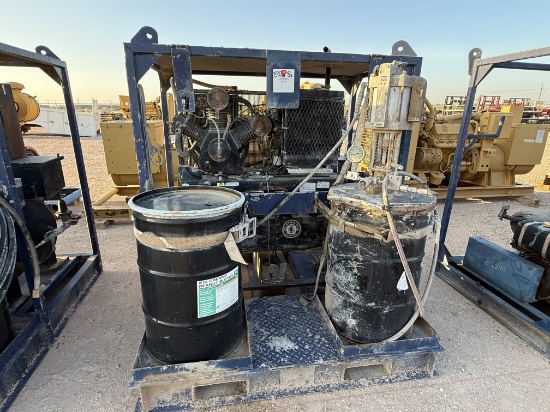 SELF CONTAINED 20K WP GREASE INJECTION UNIT P/B KOHLER DIESEL ENGINE