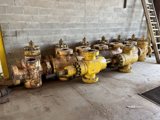 (15x$) 7-1/16 10K frac valves & valve bodies