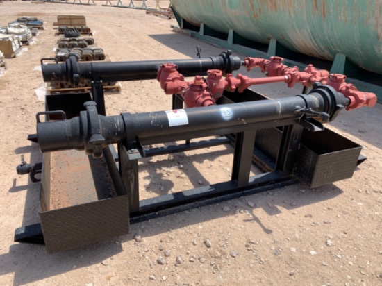4 to 2 Skidded Choke Manifold