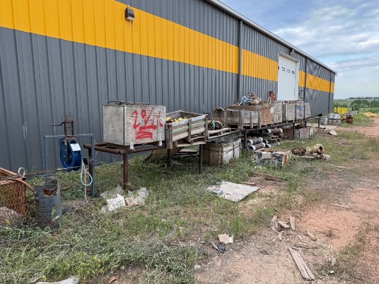 (20 pallets) w/ gate valves, esp connectors, casing pup jts, etc.