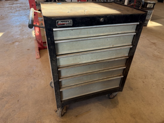 HOMACK SE SERIES 6-DRAWER ROLLING TOOLBOX W/ CONTENTS