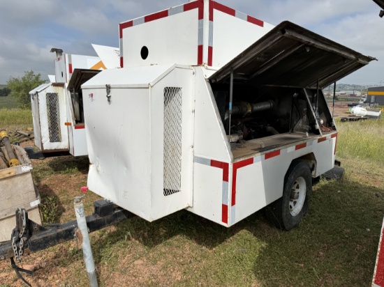 THERM DYNAMICS TD1200PF-JD 1,200 BTU DIESEL RIG HEATER, TOWABLE