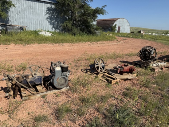 (3) FMC TRIPLEX PUMPS & (2) 2-CYL WISCONSIN W2-880