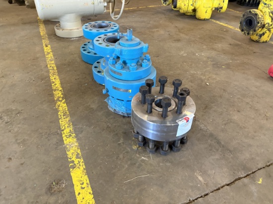 (2) 7-1/16 x 14 spacer spools & (2) DSAs w/ (1) 4 1002 weco flange