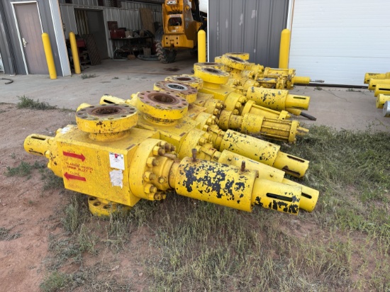(9x$) 7-1/16 10k hydraulic frac valves