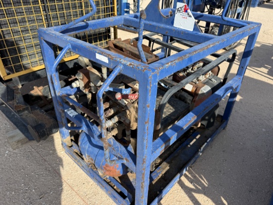 3K WP 1-BOTTLE ACCUMULATOR NITROGEN BACKUP / TEST SKID P/B ACME MOTORI DIESEL ENGINE