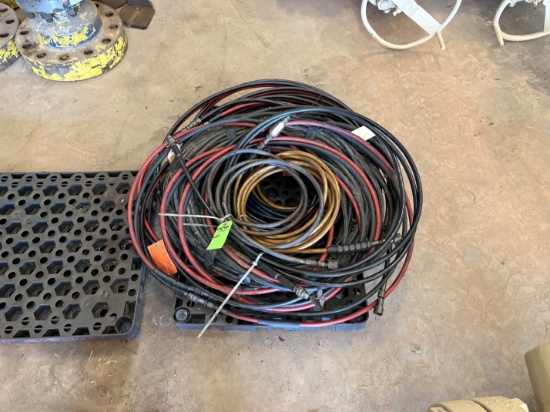 Hydraulic hoses for hydraulic power packs