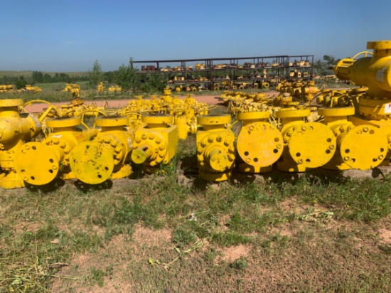 (7x$) 7-1/16 10k Manual Frac Valves