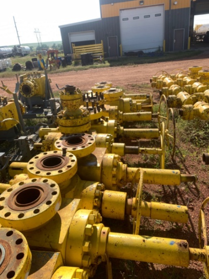 (9x$) 7-1/16 10k Manual Gate Valves