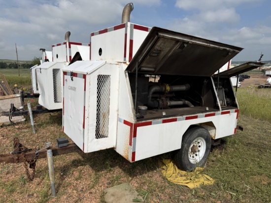 THERM DYNAMICS TD1200PF-JD 1,200 BTU DIESEL RIG HEATER, TOWABLE