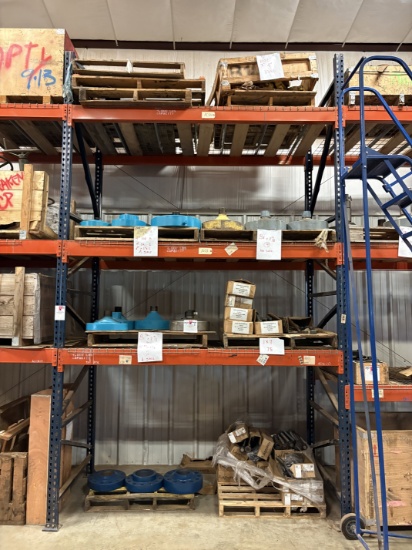(7 pallets) w/ assorted landing flanges, 3 & 4 1002 weco flanges, & unused 1-8x7 & 1-1/2-8x13 stud b