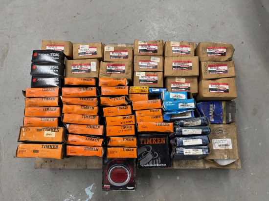 Pallet of approx. (58) Assorted ROAD FORCE FORGUE ROD BUSHINGS, PICHTOMATICK SHAFT EZE SIZE RANGE 3,